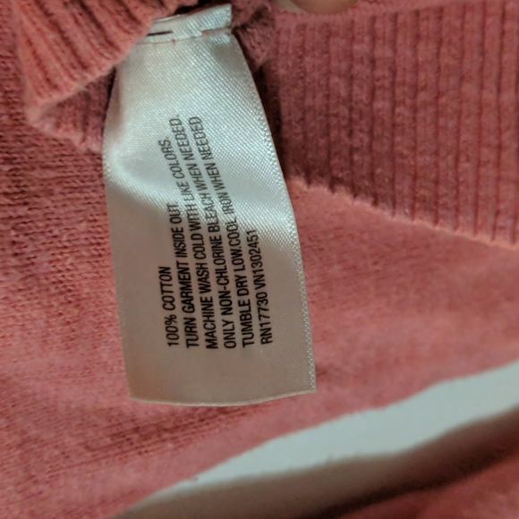 2/$25✨ Mossimo Supply Co. Pink Porcupine long sleeve sweater, size xs - Picture 4 of 5